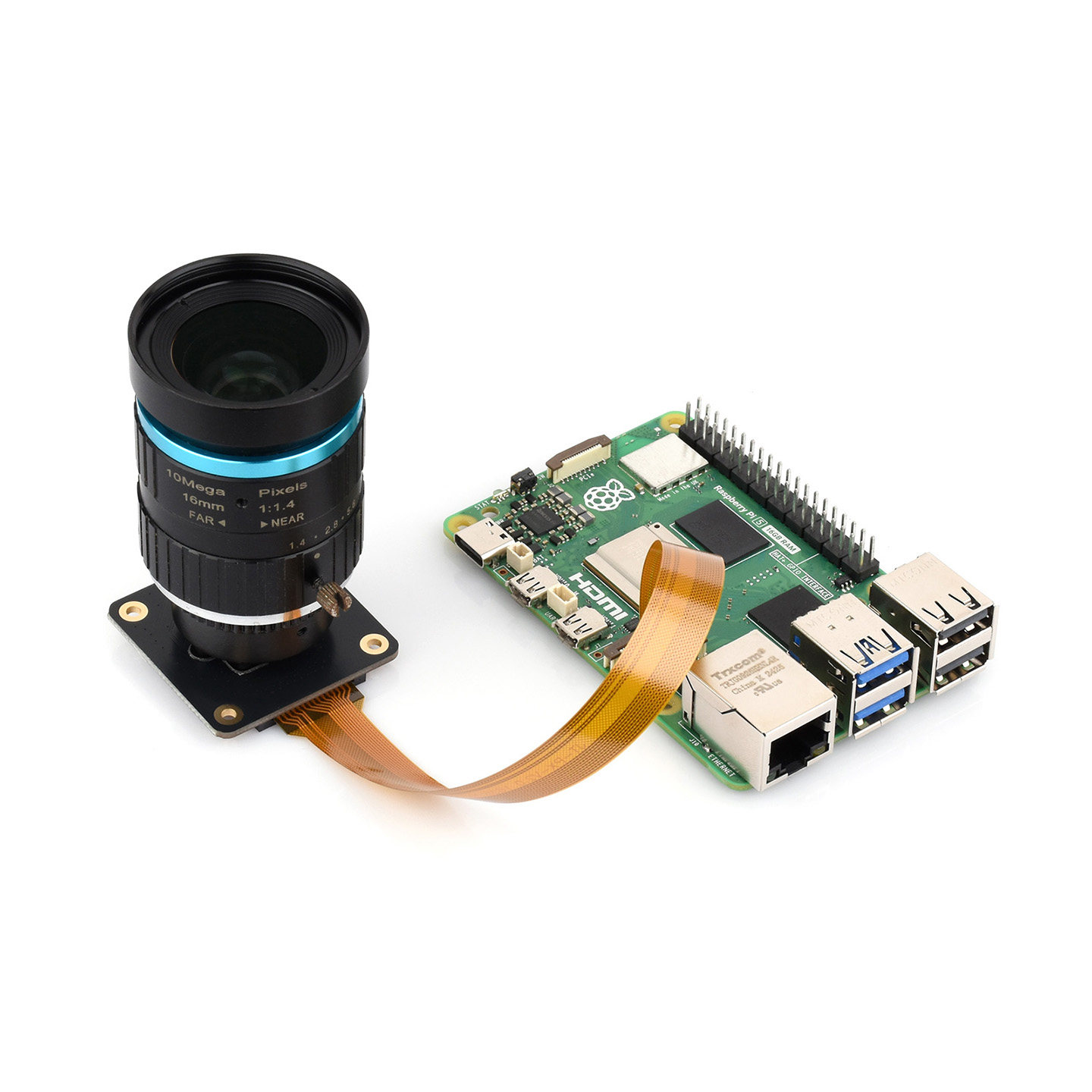 كاميرا Woli Weixue Raspberry P - مراجعة Raspberry Pi Global Shutter Camera Imx296 وسعره